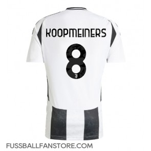 Juventus Teun Koopmeiners #8 Replik Heimtrikot 2024-25 Kurzarm